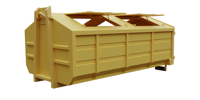 Kontejner za ručno odlaganje kabastog otpada (vreće) – sa poklopcima